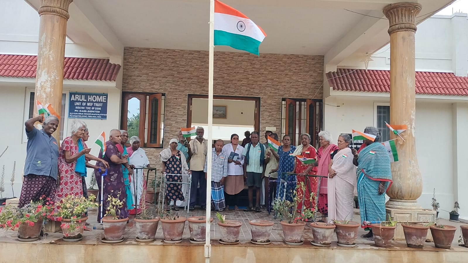 Arul Home - Independence Day activity